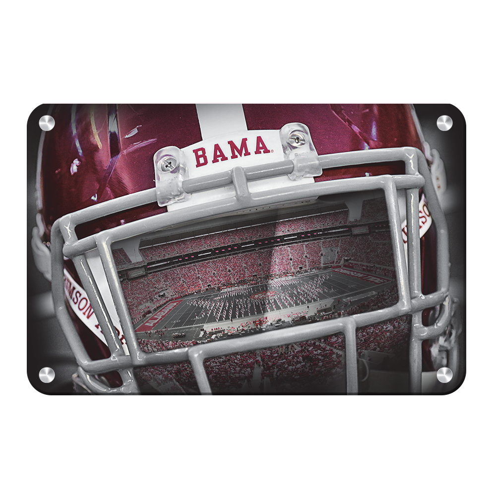 Alabama Crimson Tide - Bama Helmet - College Wall Art #Canvas