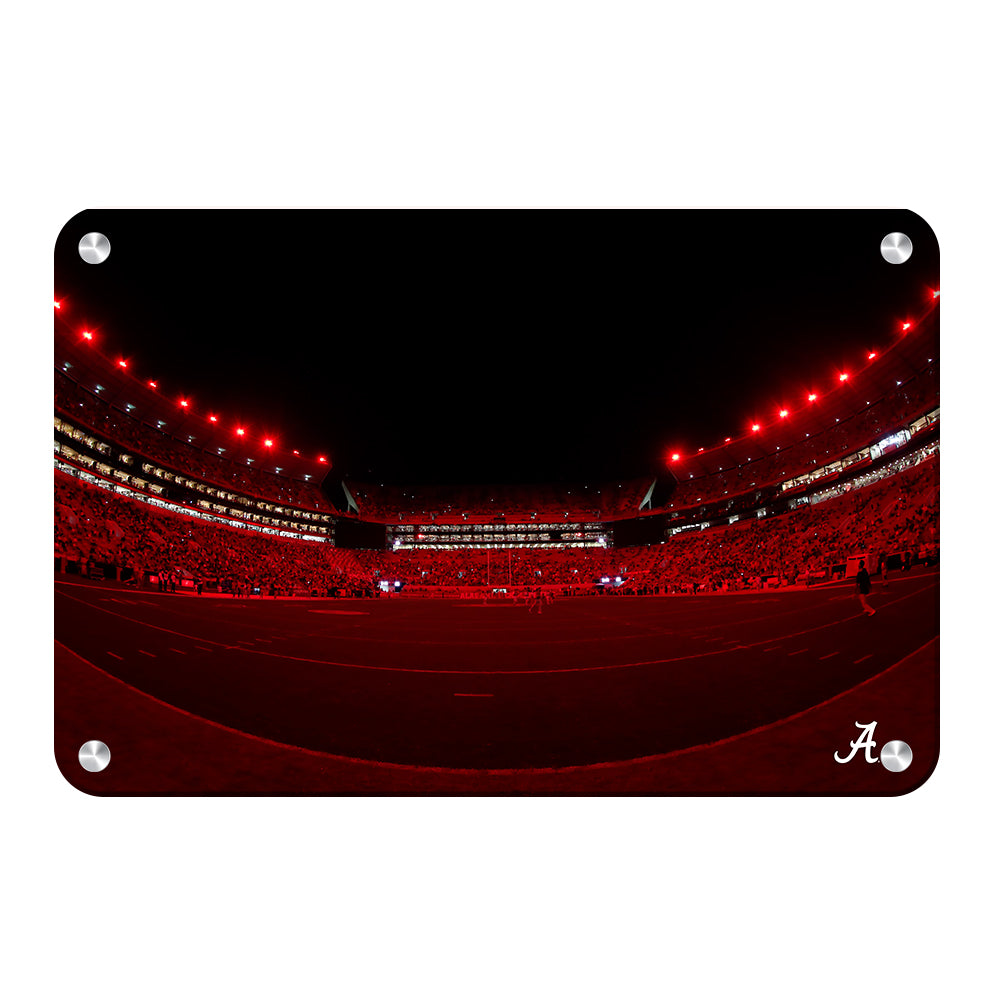 Alabama Crimson Tide - Alabama Lights - College Wall Art #Canvas