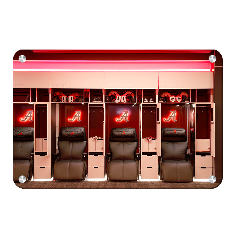 Alabama Crimson Tide - Alabama Lockers - College Wall Art #Canavs