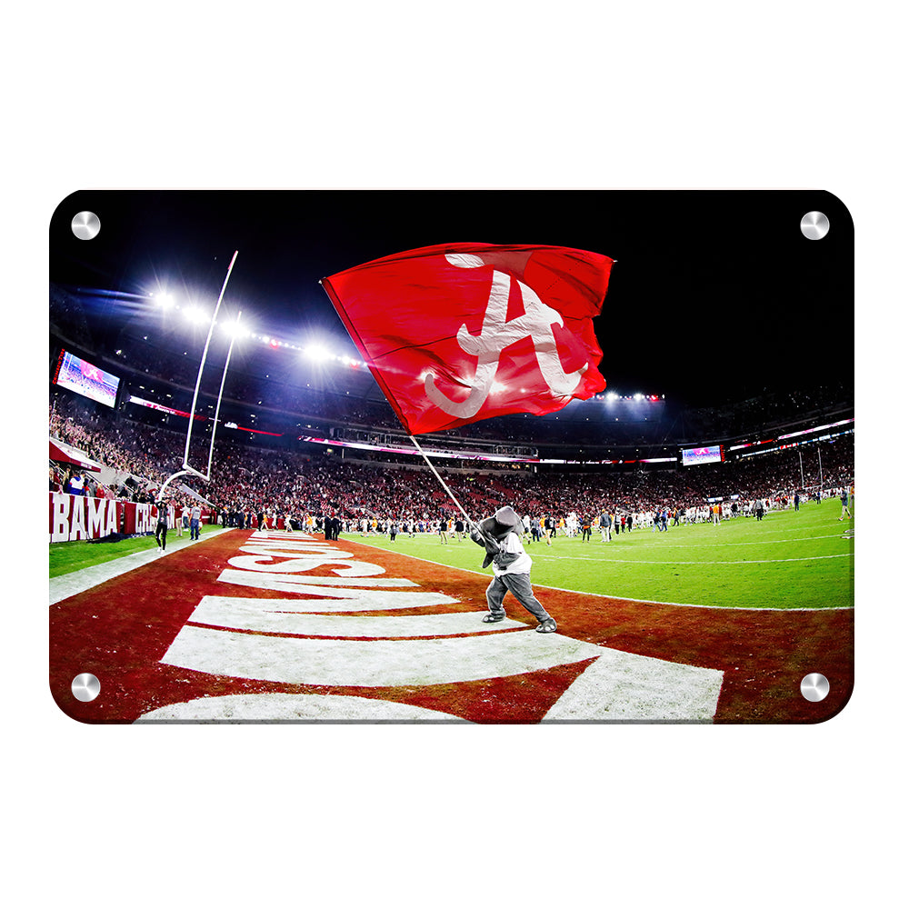 Alabama Crimson Tide - Big Al Crimson Tide Win - College Wall Art #Canvas