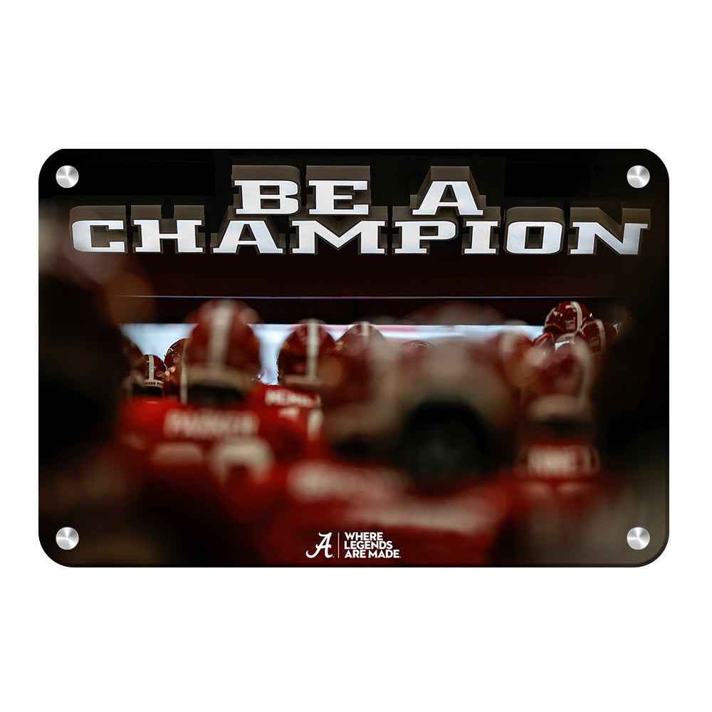 Alabama Crimson Tide - Bryant-Denny Aerial Bama - College Wall Art #Canvas
