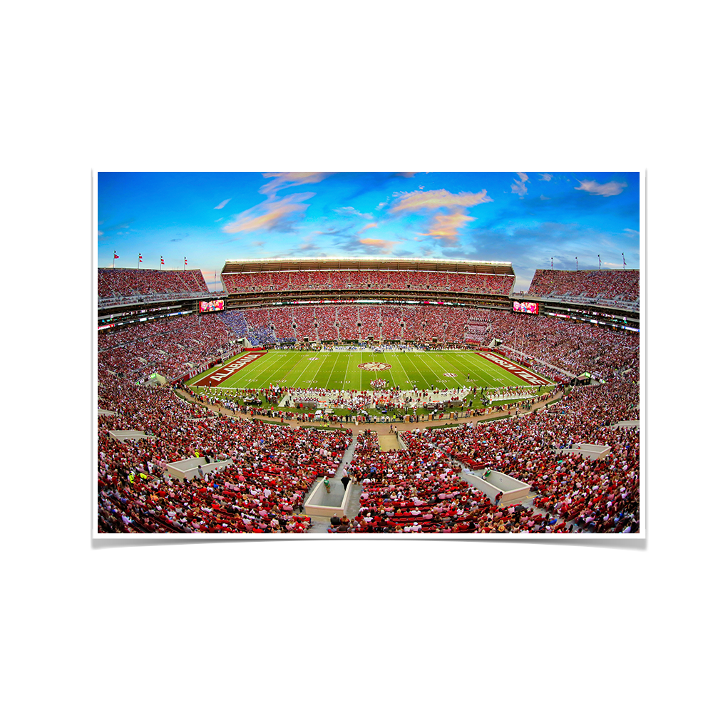 Alabama Crimson Tide - Bryant Denny - College Wall Art #Canvas