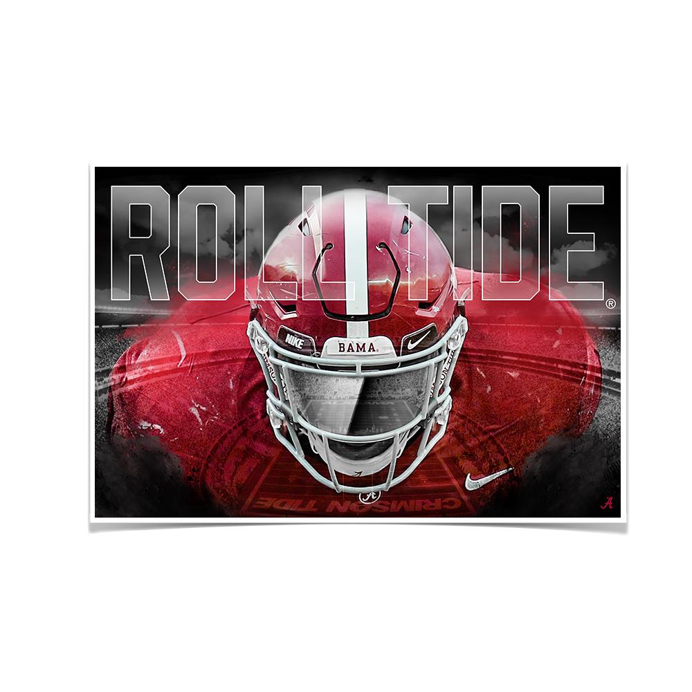 Alabama Crimson Tide - Bama Bring It - College Wall Art #Canvas