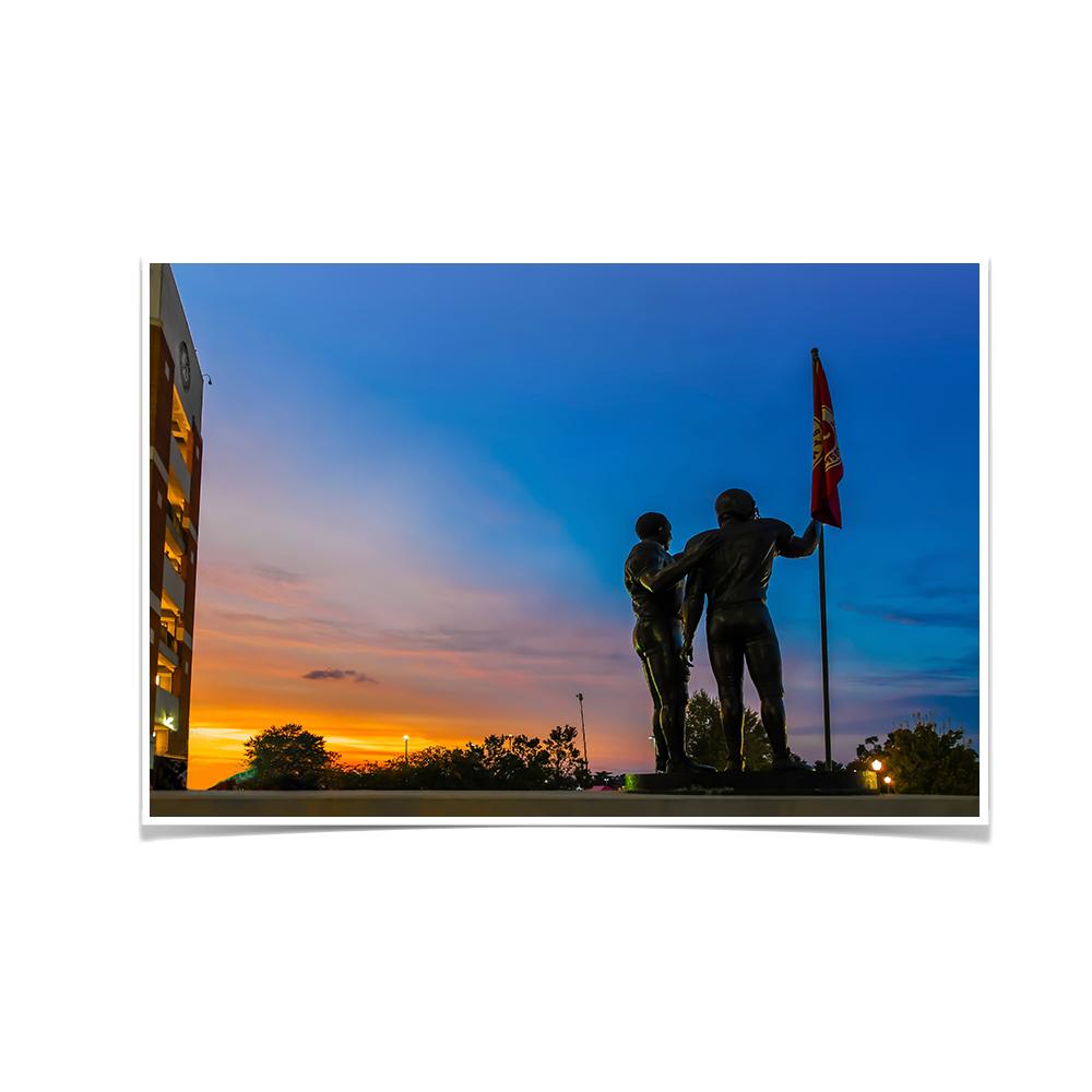 Alabama Crimson Tide - Alabama Sunset - College Wall Art #Canvas