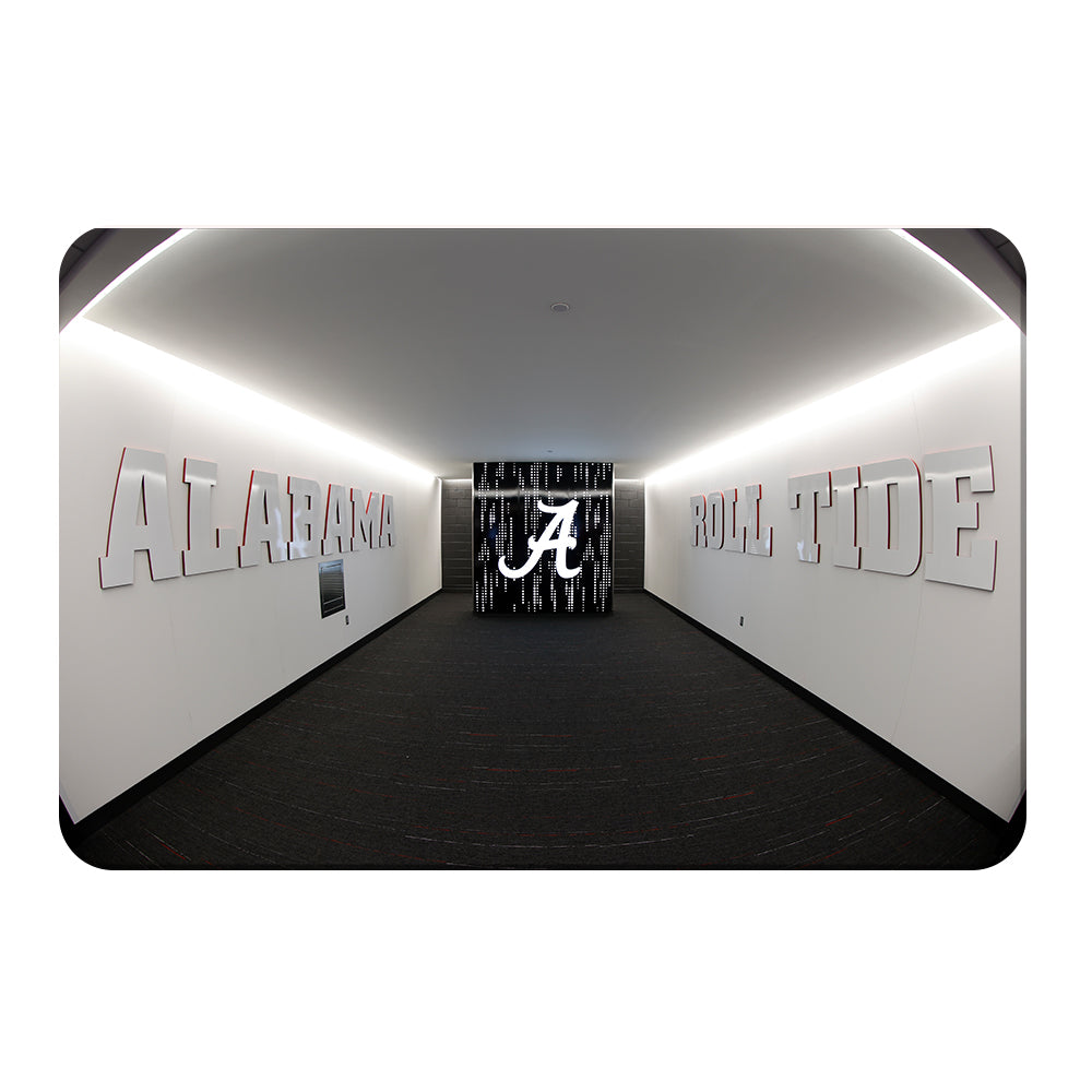 Alabama Crimson Tide - Enter the Locker Room - College Wall Art #Canvas