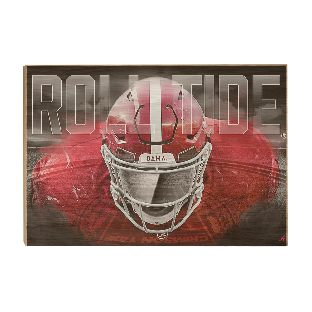 Alabama Crimson Tide - Bama Bring It - College Wall Art #Canvas