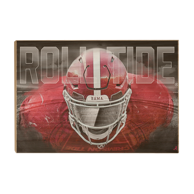 Alabama Crimson Tide - Bama Bring It - College Wall Art #Wood