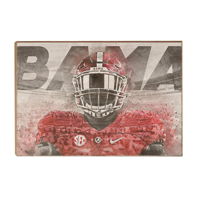 Alabama Crimson Tide - Is Bama - College Wall Art #Wood