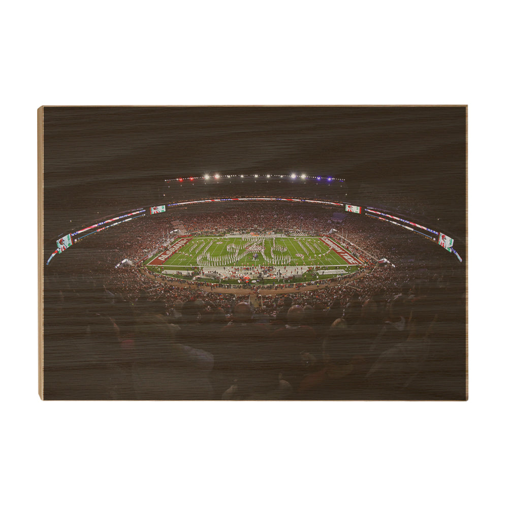 Alabama Crimson Tide - Alabama National Anthem - College Wall Art #Canvas