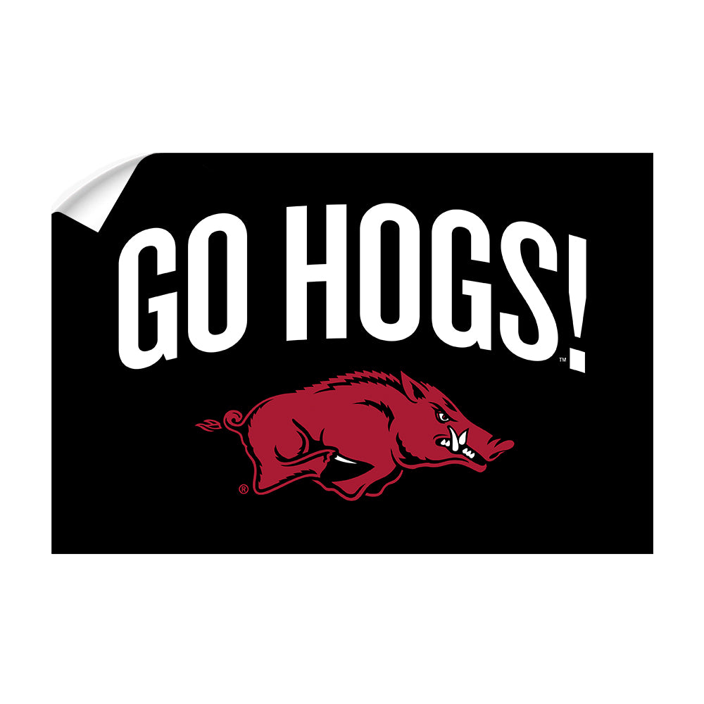Arkansas Razorbacks - Go Hogs - College Wall Art #Canvas