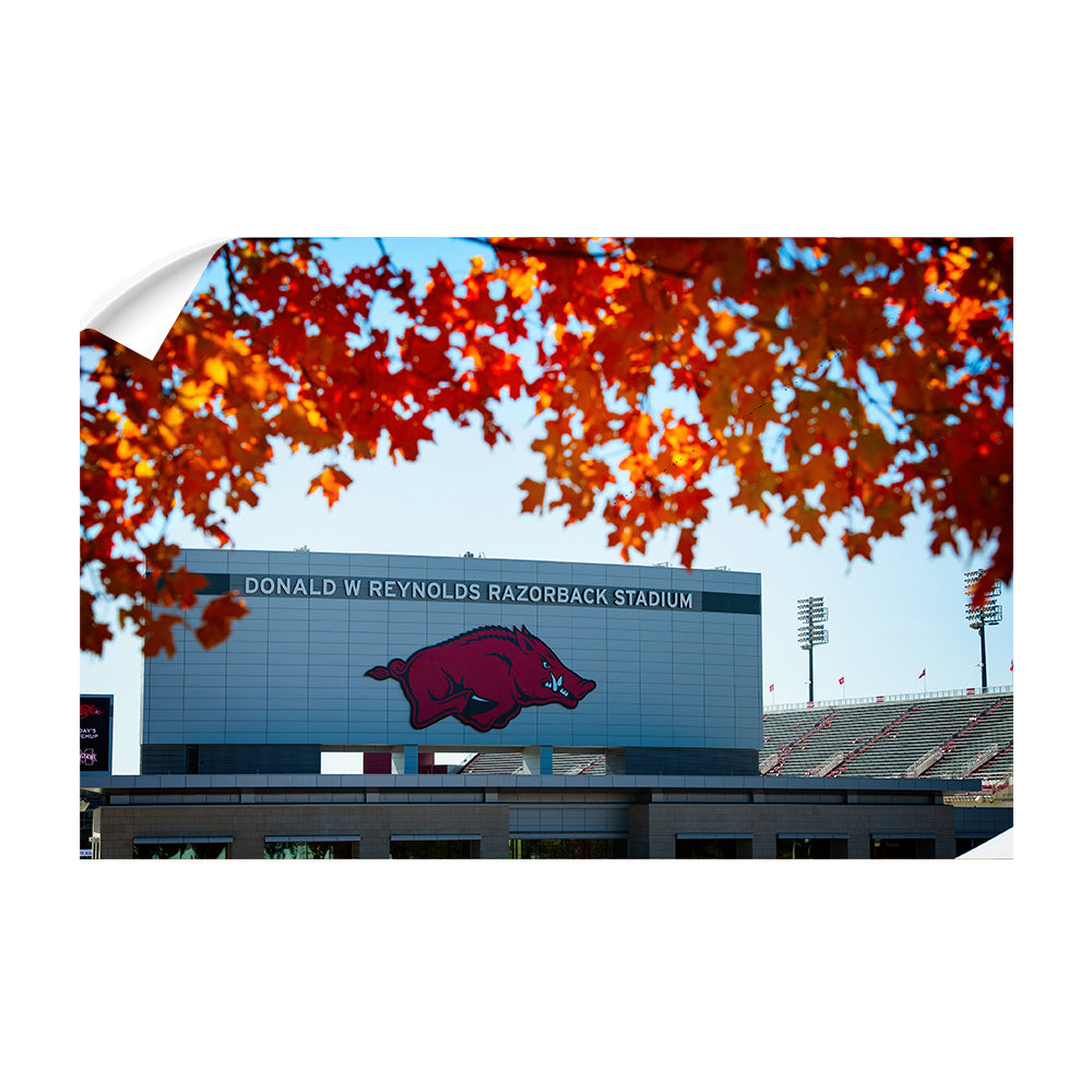 Arkansas Razorbacks - Donald W. Reynolds Razorback Stadium - College Wall Art #Canvas