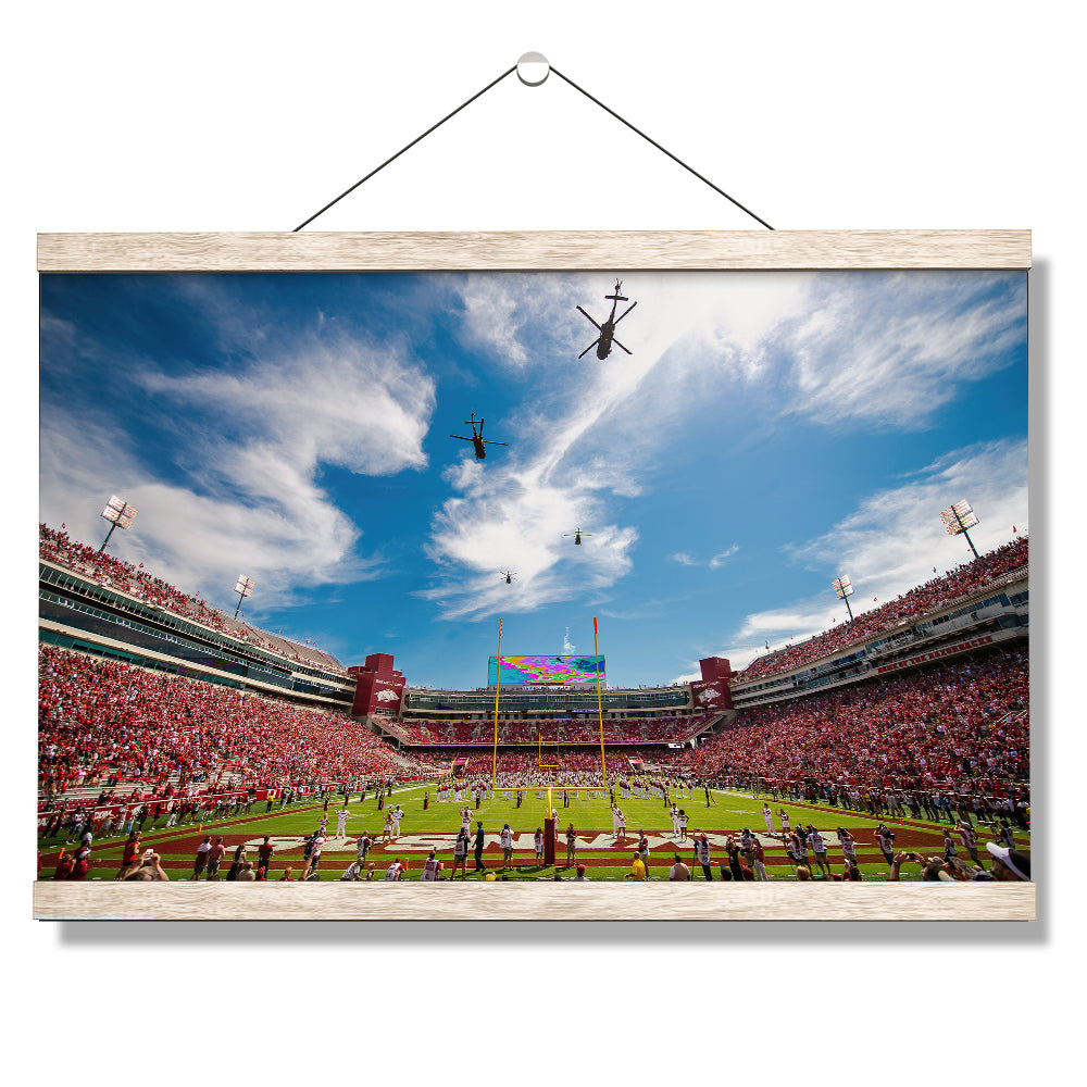 Arkansas Razorbacks - Razorback Stadium - College Wall Art #Canvas
