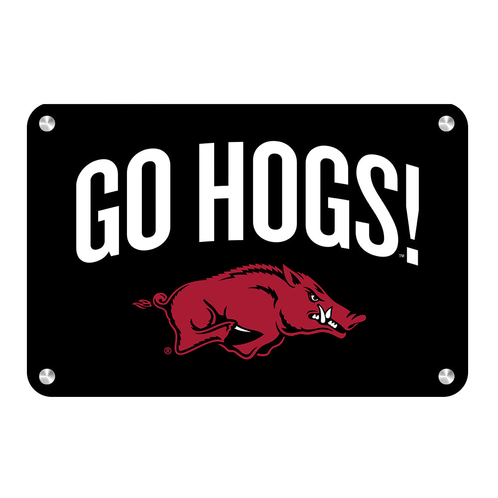 Arkansas Razorbacks - Go Hogs - College Wall Art #Canvas