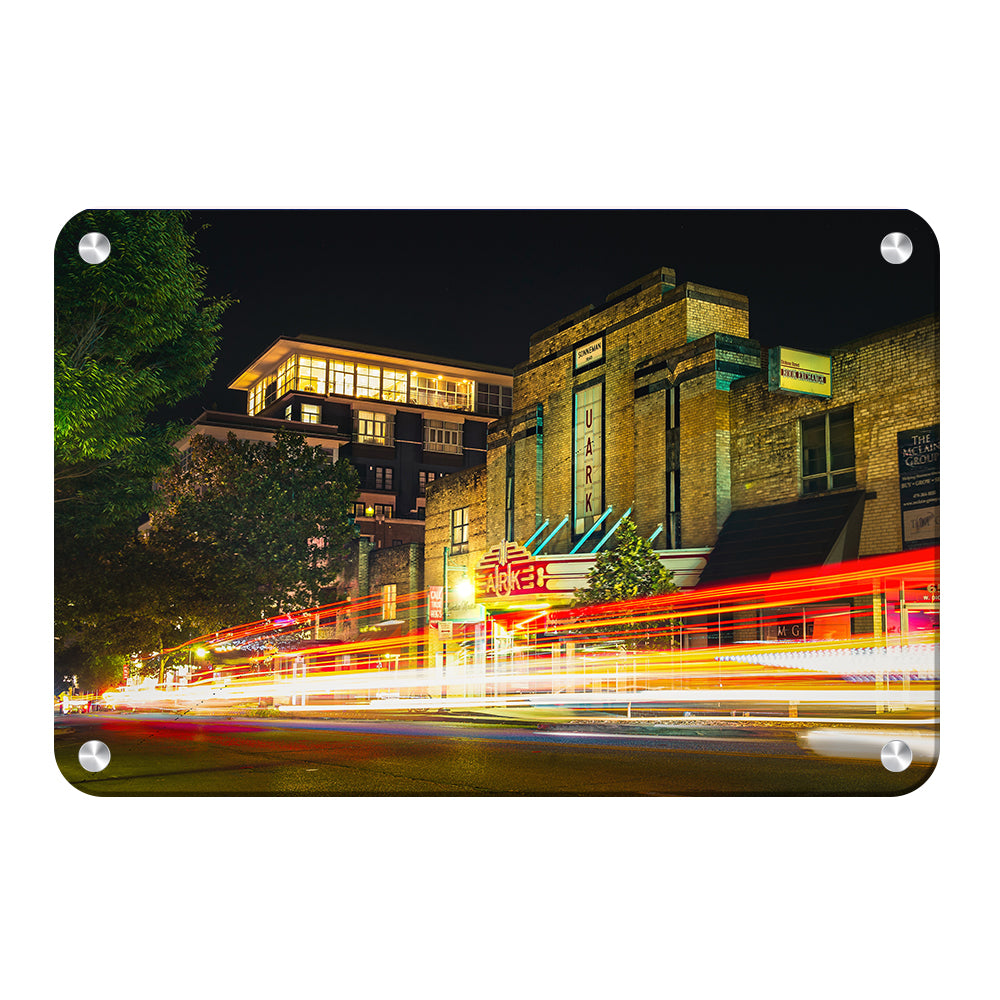 Arkansas Razorbacks - Dickson Street - College Wall Art #Canvas