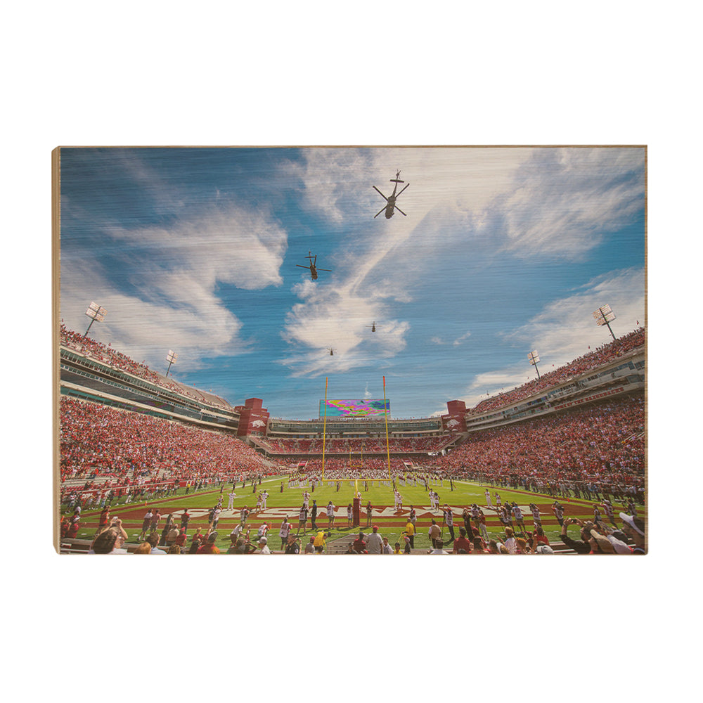 Arkansas Razorbacks - Razorback Stadium - College Wall Art #Canvas