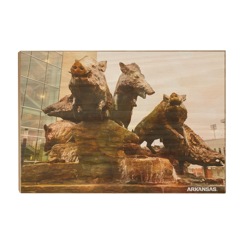 Arkansas Razorbacks - Razorback Championship - College Wall Art #Canvas