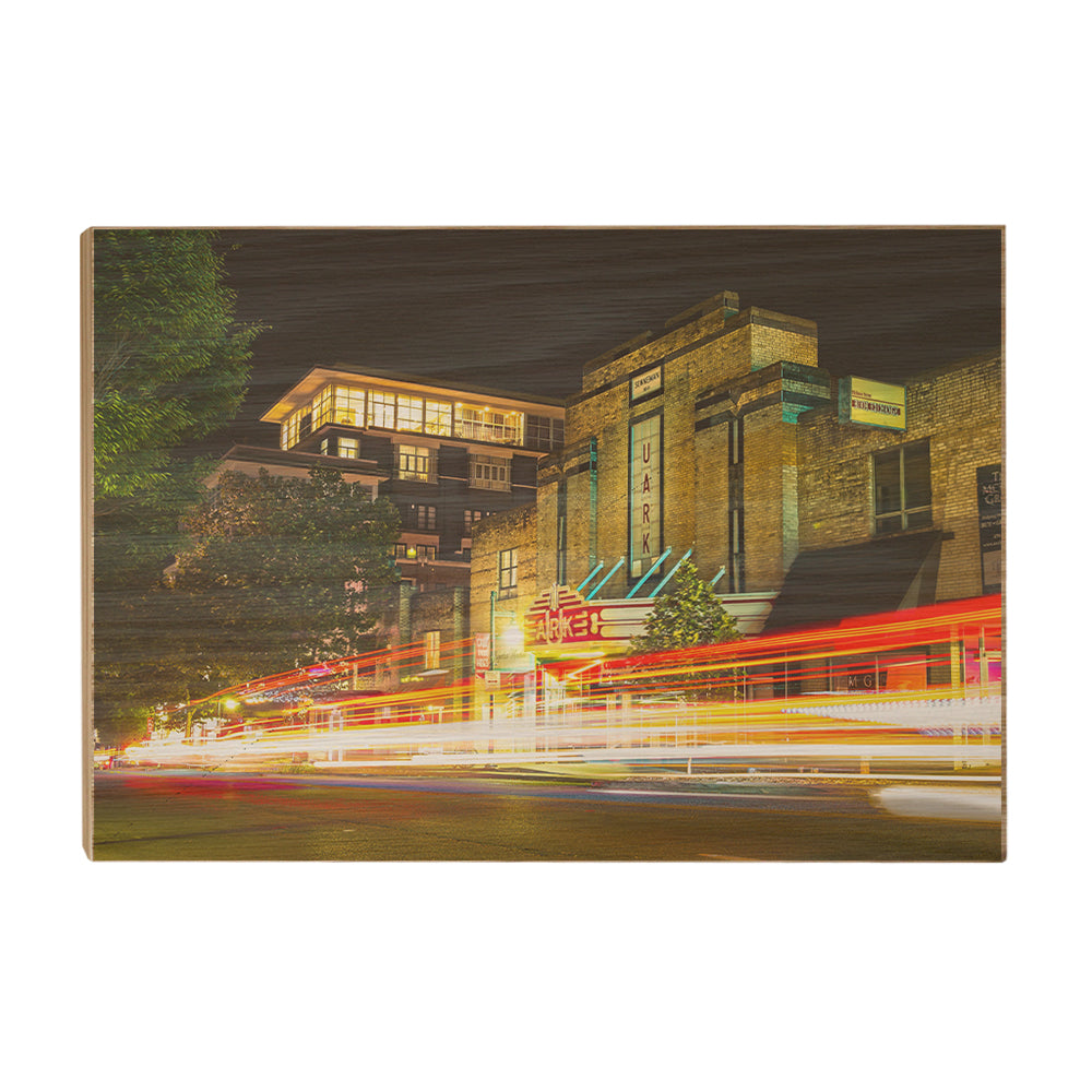 Arkansas Razorbacks - Dickson Street - College Wall Art #Canvas