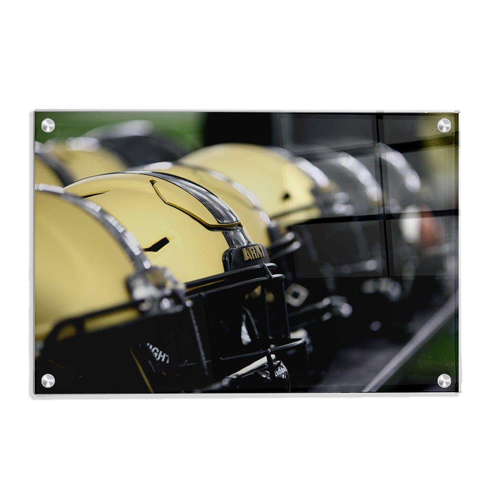 Army West Point Black Knights - Army Helmets - College Wall Art #Canvas