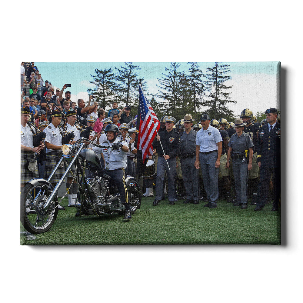 Army West Point Black Knights - Chopper Entrance - College Wall Art #Canvas