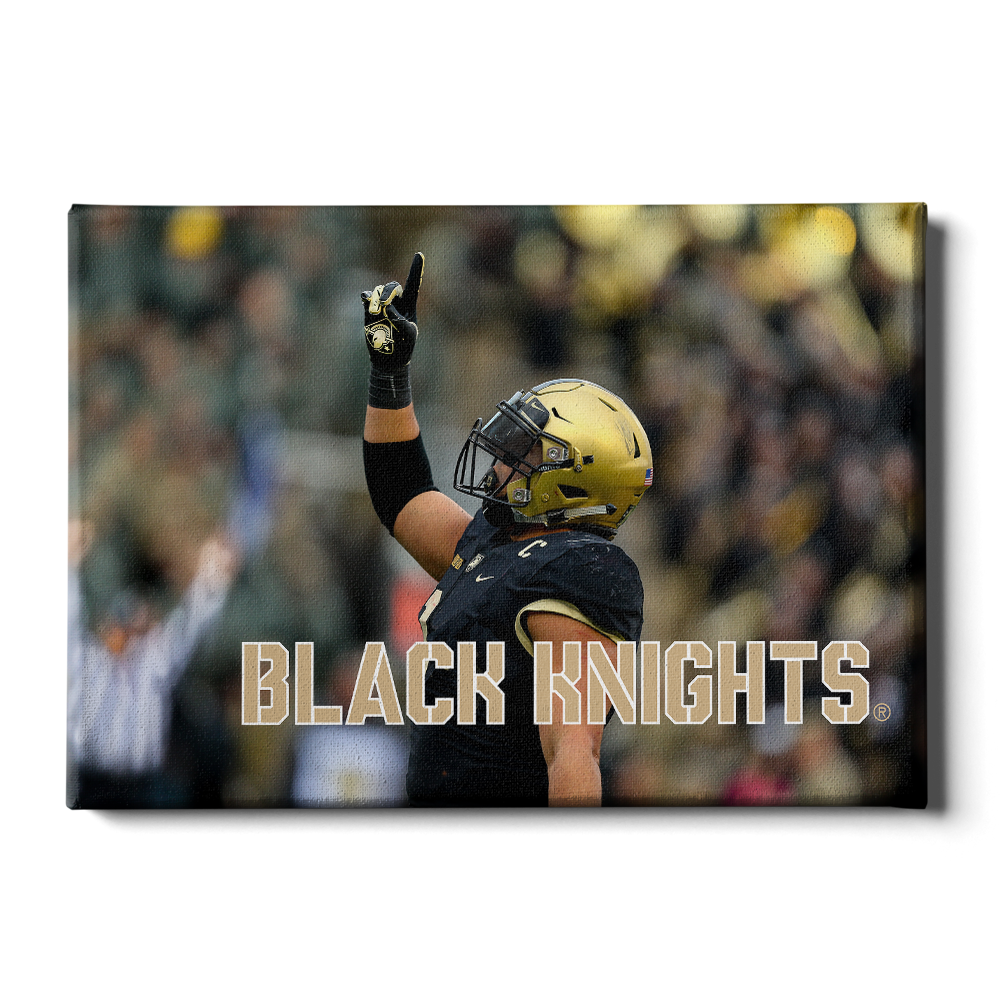 Army West Point Black Knights - Black knights Score - College Wall Art #Canvas