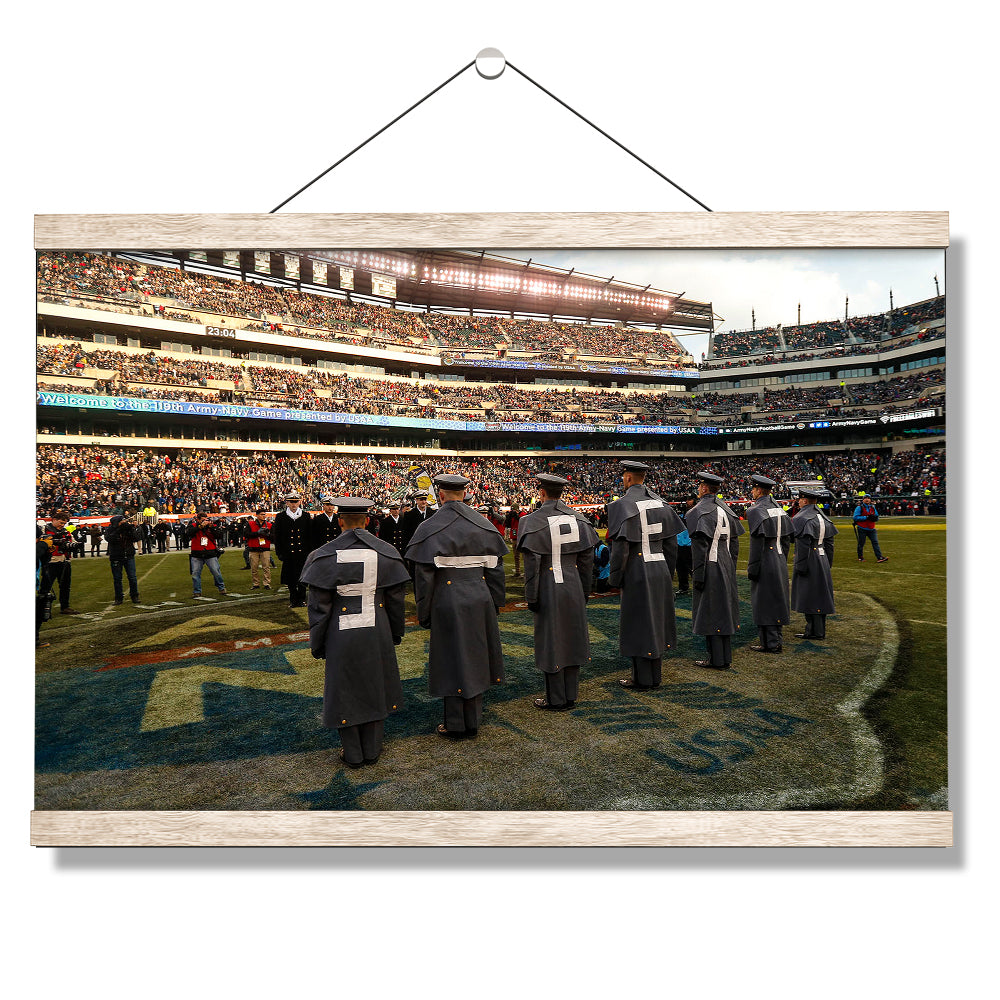 Army West Point Black Knights - 3-Peat! - College Wall Art #Canvas