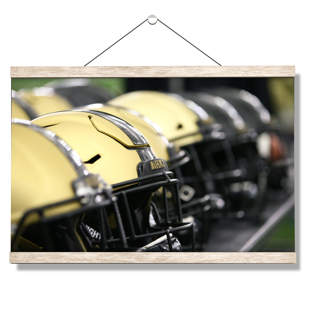 Army West Point Black Knights - Army Helmets - College Wall Art #Canvas