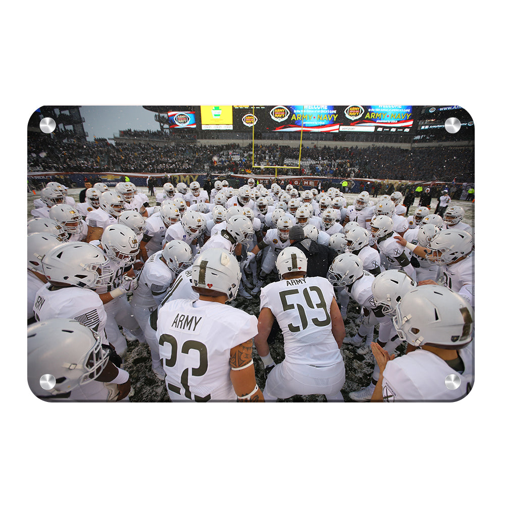Army West Point Black Knights - Army Navy Snow - College Wall Art #Canvas