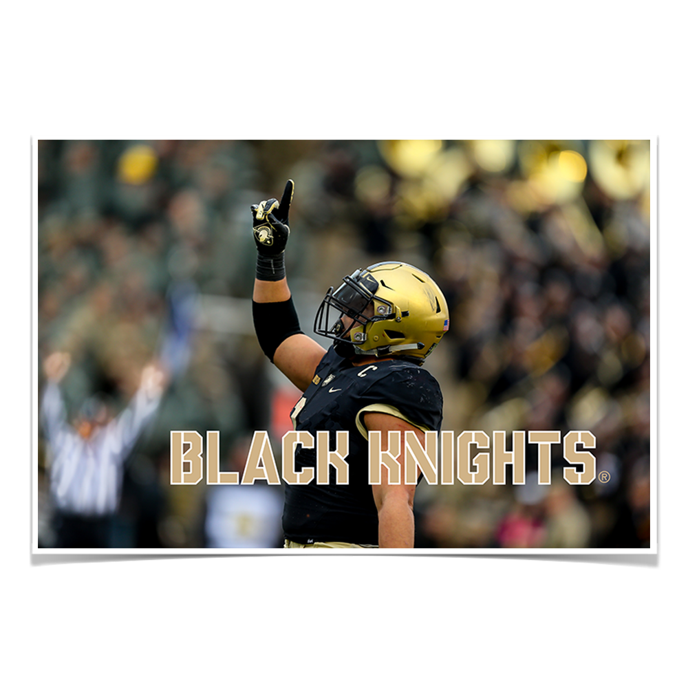 Army West Point Black Knights - Black knights Score - College Wall Art #Canvas