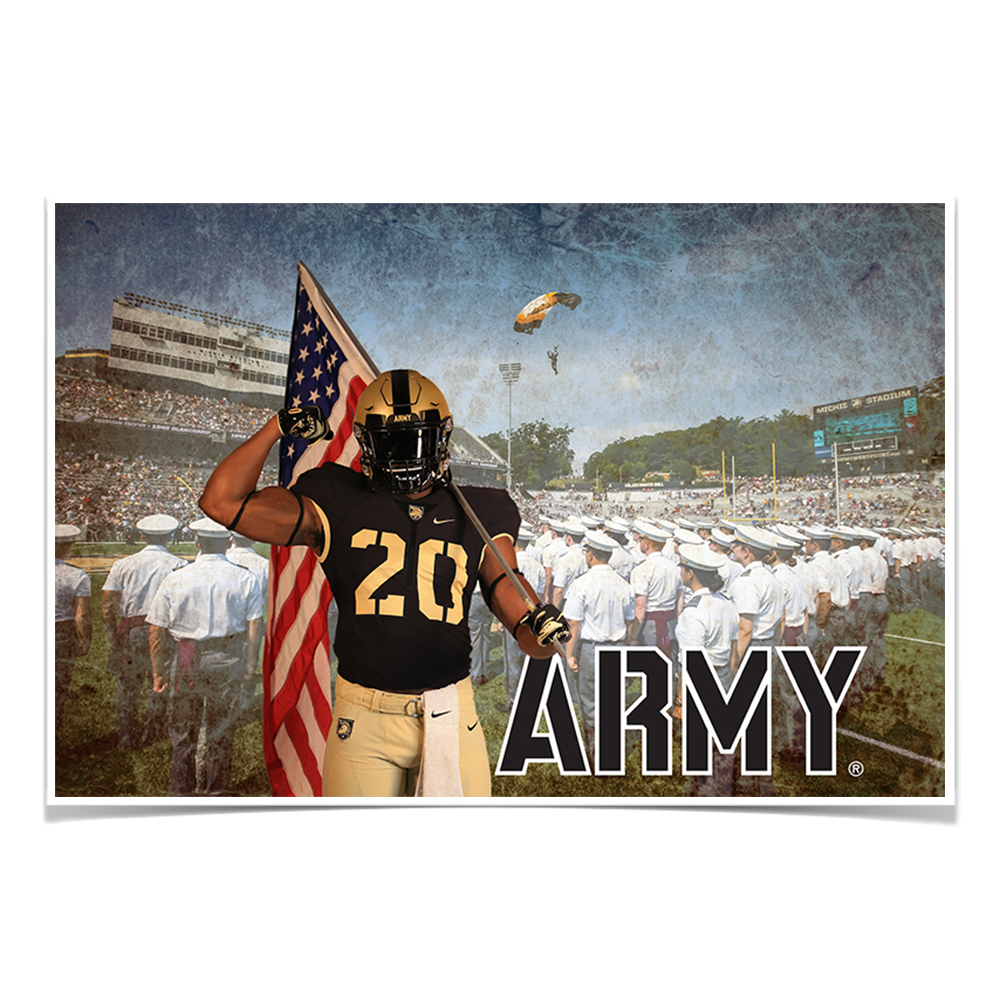 Army West Point Black Knights - Army Pride - College Wall Art #Canvas