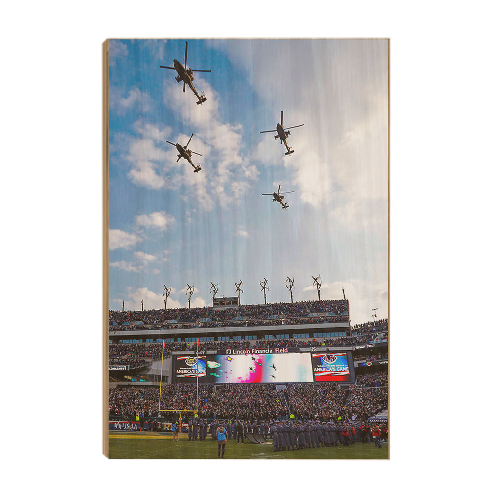 Army West Point Black Knights - Army Fly Over - College Wall Art #Canvas