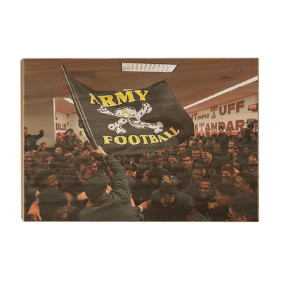 Army West Point Black Knights - Army Football Locker Room - College Wall Art #Wood