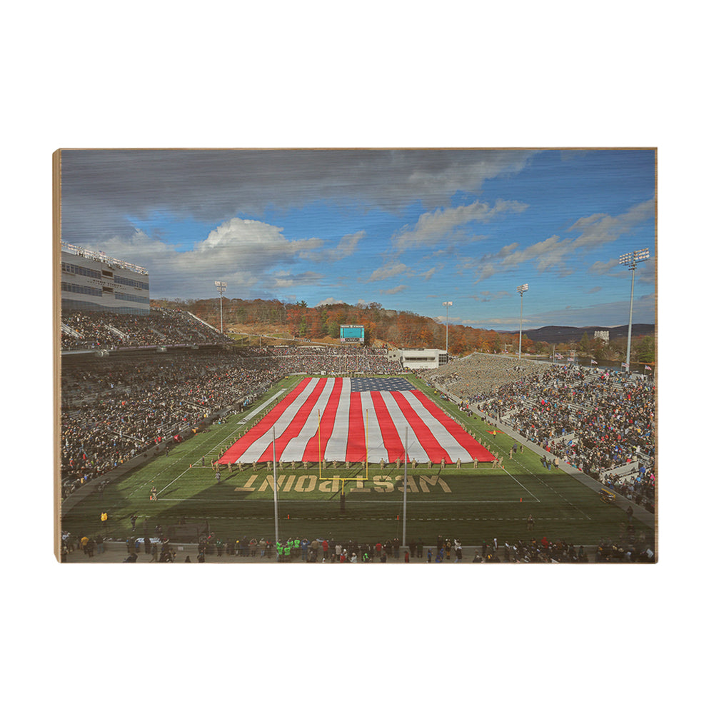 Army West Point Black Knights - Michie Stadium National Anthem - College Wall Art #Canvas