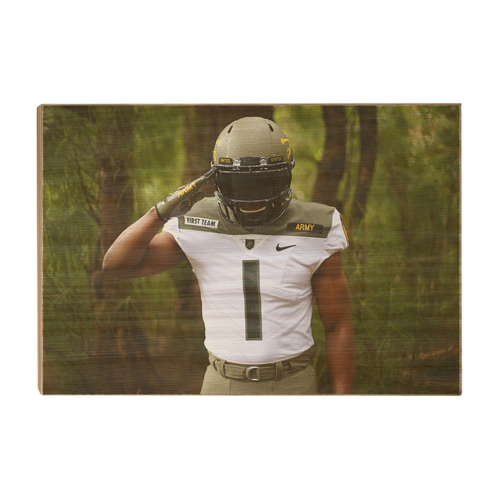 Army West Point Black Knights - Salute Army Green - College Wall Art #Canvas
