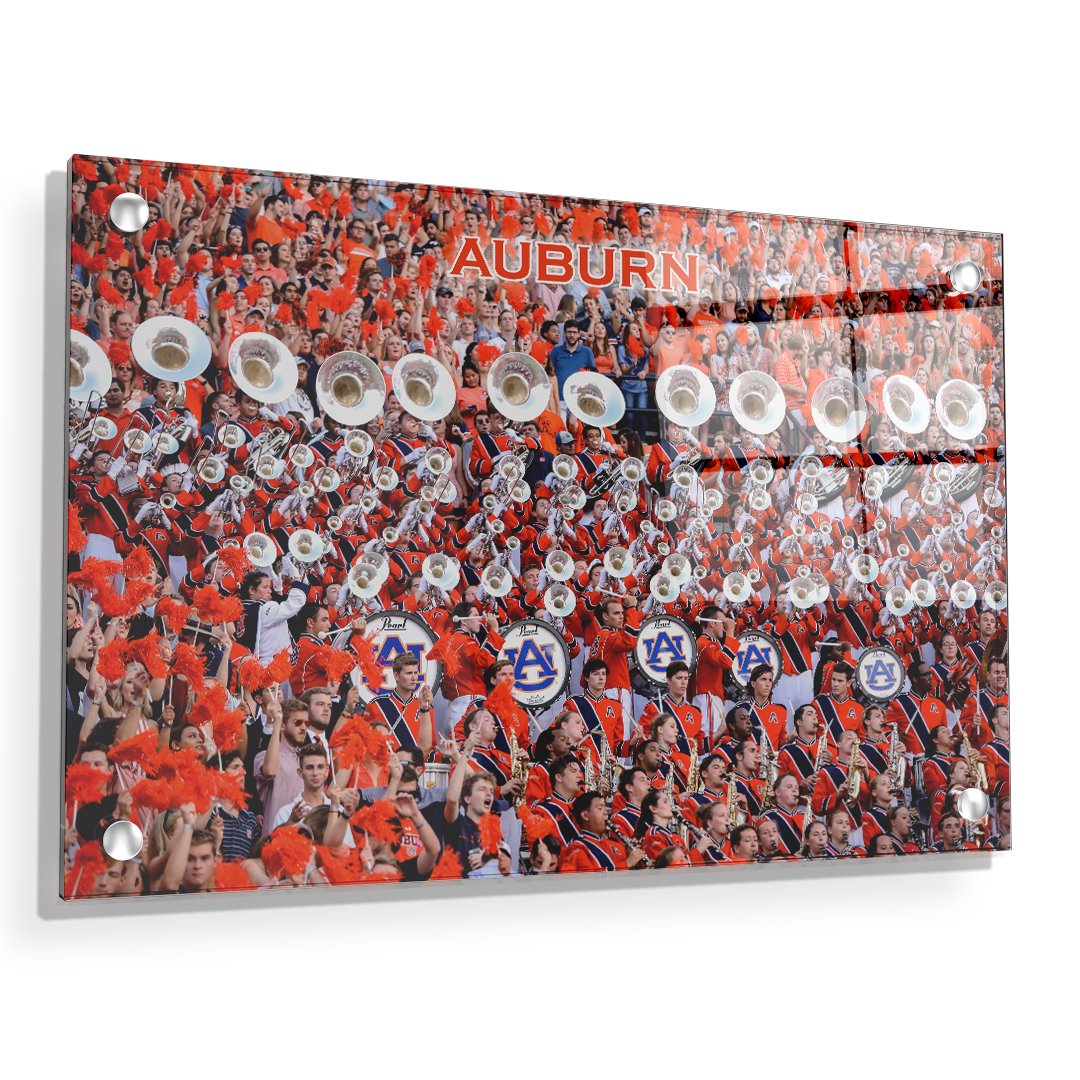 Auburn Tigers - Auburn University Marching Band - College Wall Art #Canvas