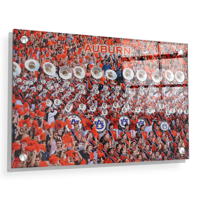 Auburn Tigers - Auburn University Marching Band - College Wall Art #Acrylic