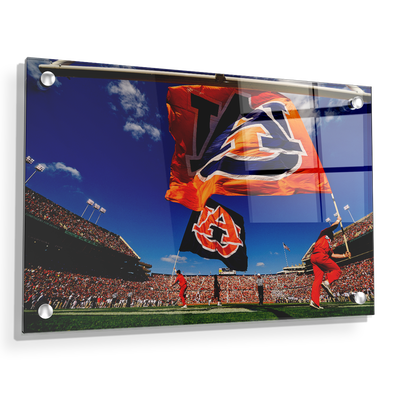 Auburn Tigers - Cheer Flags - College Wall Art#Acrylic