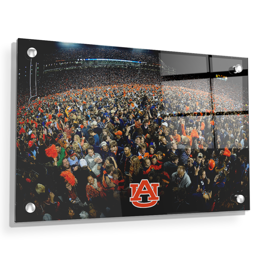Auburn Tigers - Iron Bowl Storm the Field - College Wall Art#Canvas