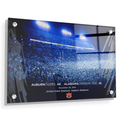 Auburn Tigers - Iron Bowl Win - College Wall Art#Acrylic