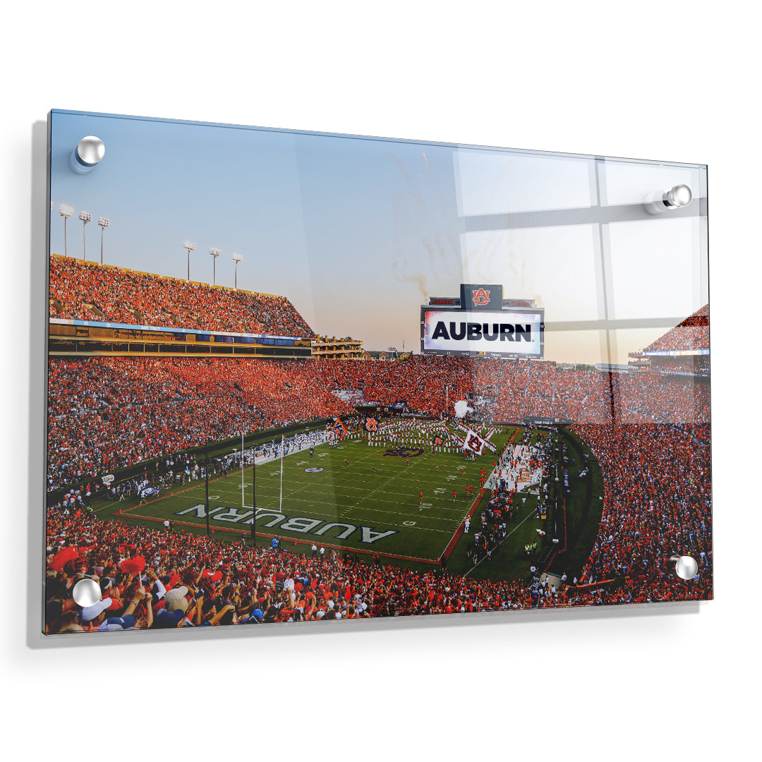 Auburn Tigers - Auburn Orange - College Wall Art #Canvas