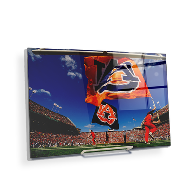 Auburn Tigers - Cheer Flags - College Wall Art#Acrylic Mini