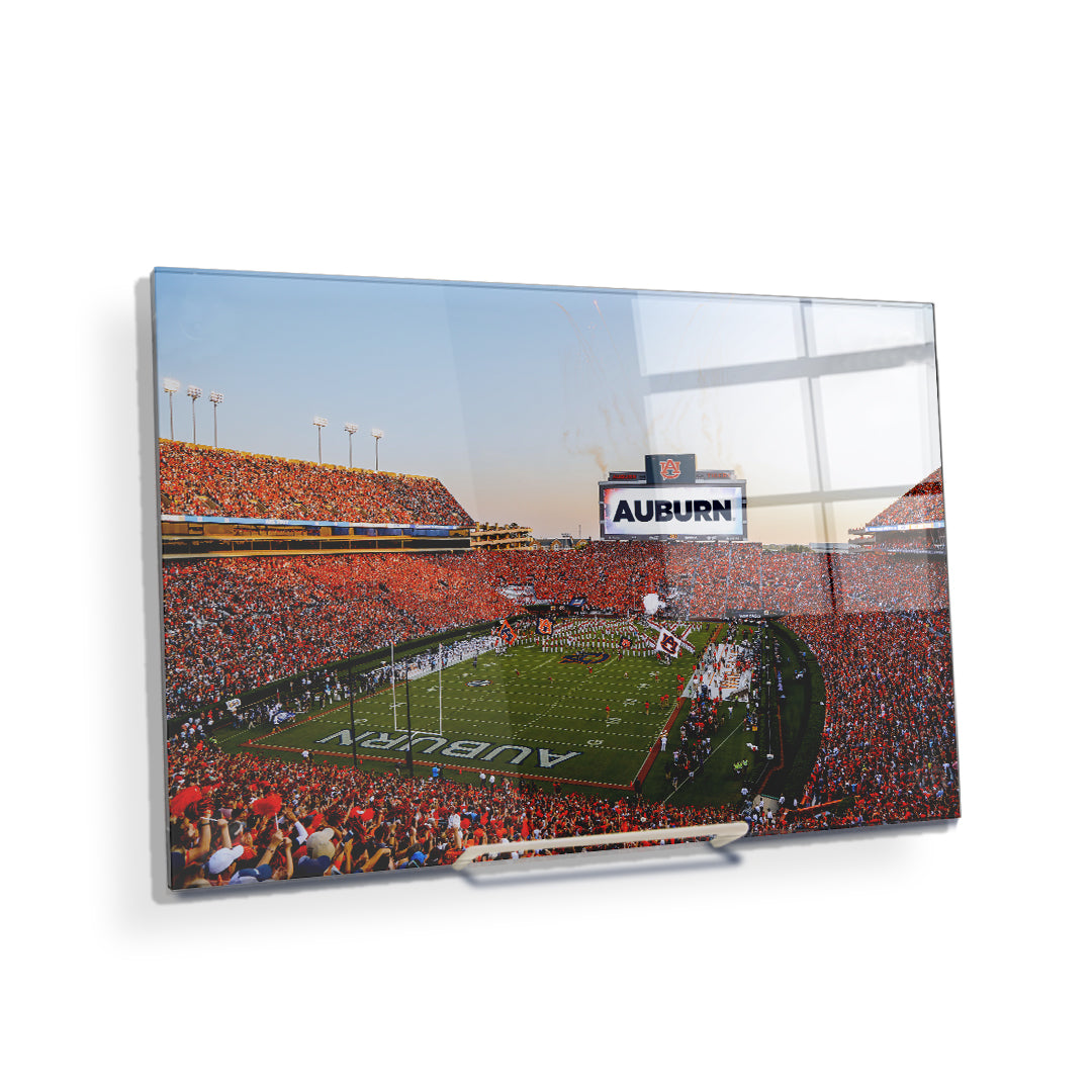 Auburn Tigers - Auburn Orange - College Wall Art #Canvas