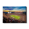Auburn Tigers - Sunset over Jordan-Hare Stadium - College Wall Art#Canvas