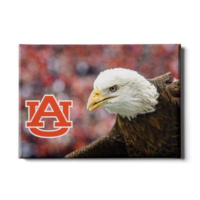 Auburn Tigers - War Eagle Up Close - College Wall Art#Canvas