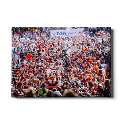 Auburn Tigers - Tiger Walk - College Wall Art#Canvas