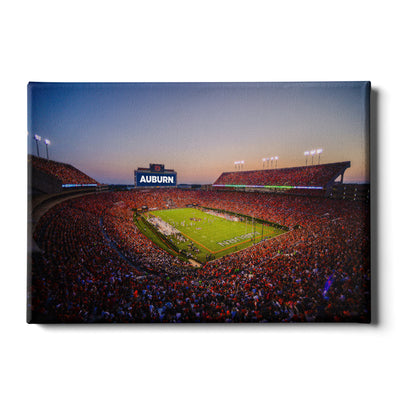 Auburn Tigers - Auburn's Jordan Hare Stadium - College Wall Art #Canavas