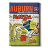 Auburn Tigers - Auburn Football Illustrated the Florida Game 11.1.69 - College Wall Art #Canvas