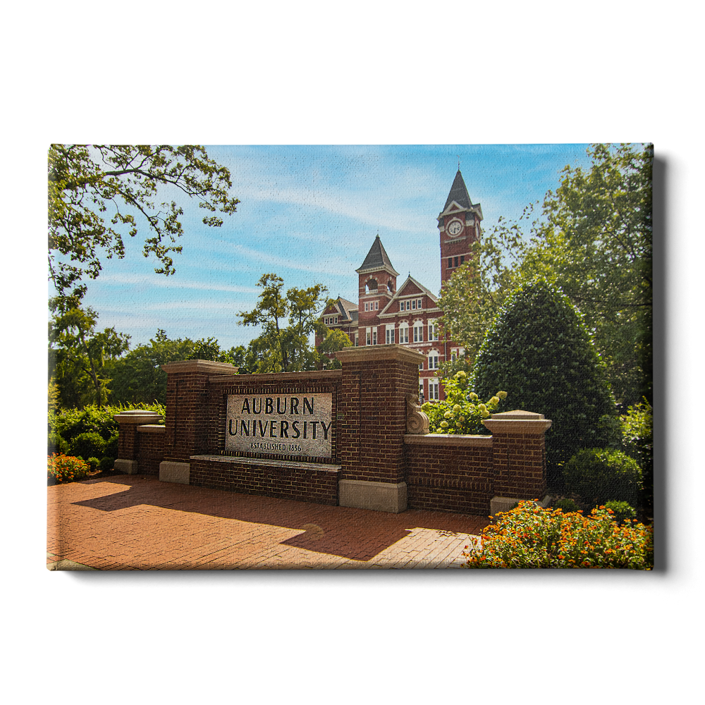 Auburn Tigers - Auburn University - College Wall Art #Canvas