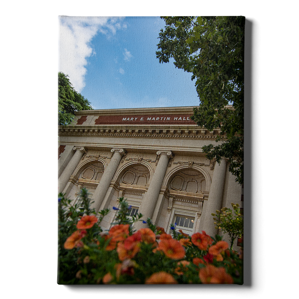 Auburn Tigers - Martin Hall - College Wall Art #Canvas