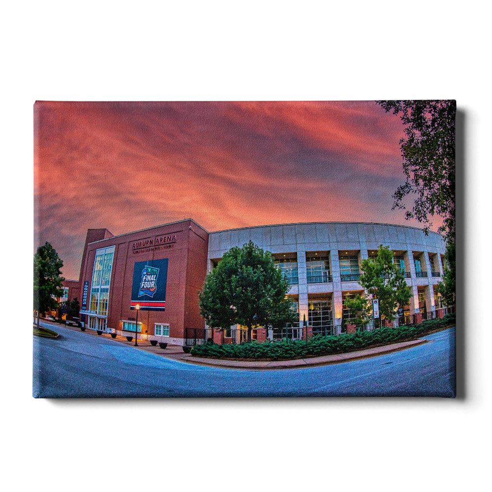Auburn Tigers - Auburn Arena - College Wall Art #Canvas
