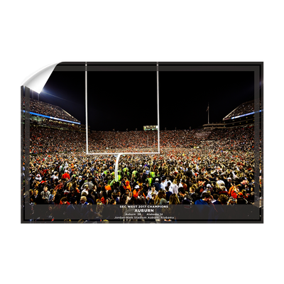 Auburn Tigers - Iron Bowl Champs 2017 - College Wall Art#Wall Decal